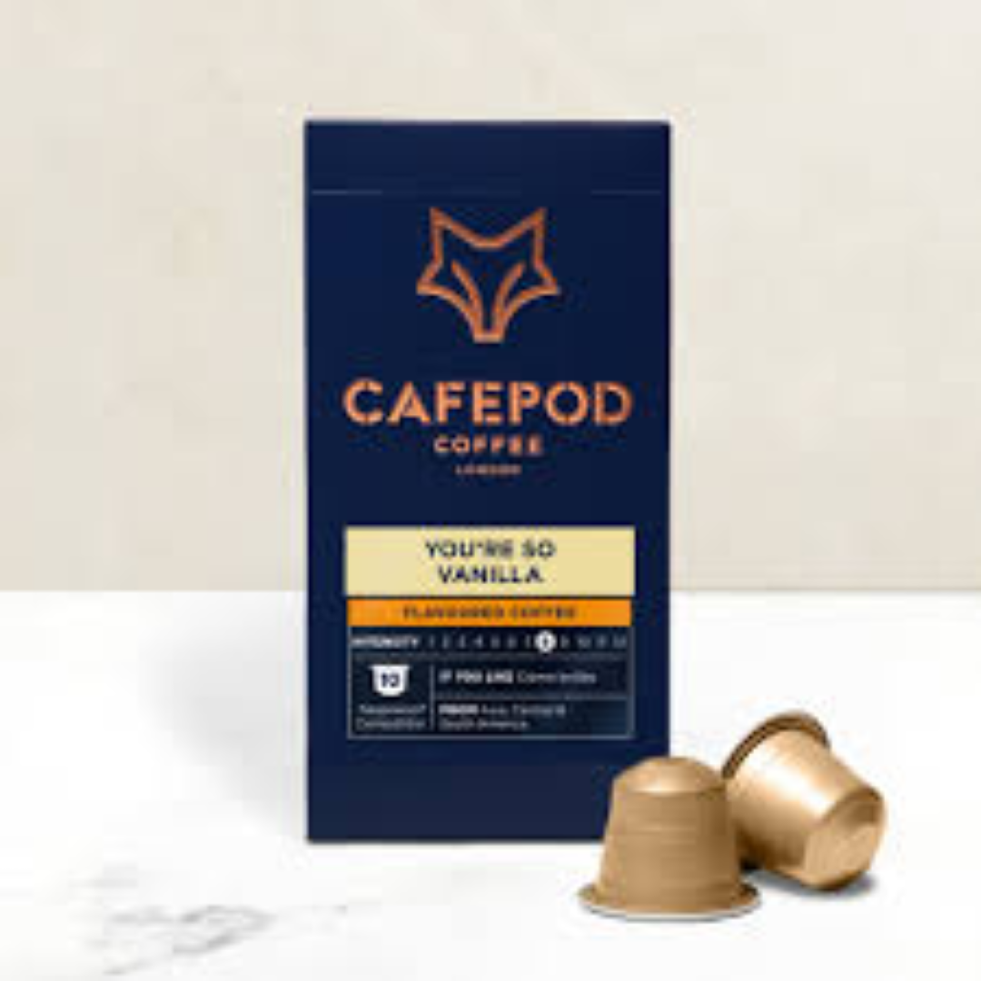 CAFEPOD CRAFT COFFEE VANILLA 55G
